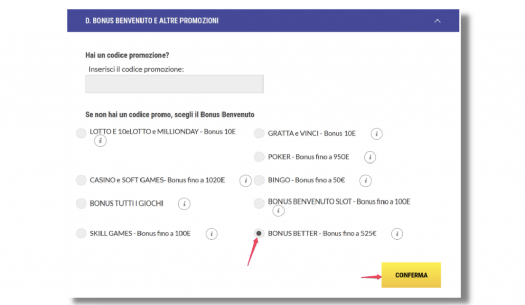 better bonus euro 2020 525