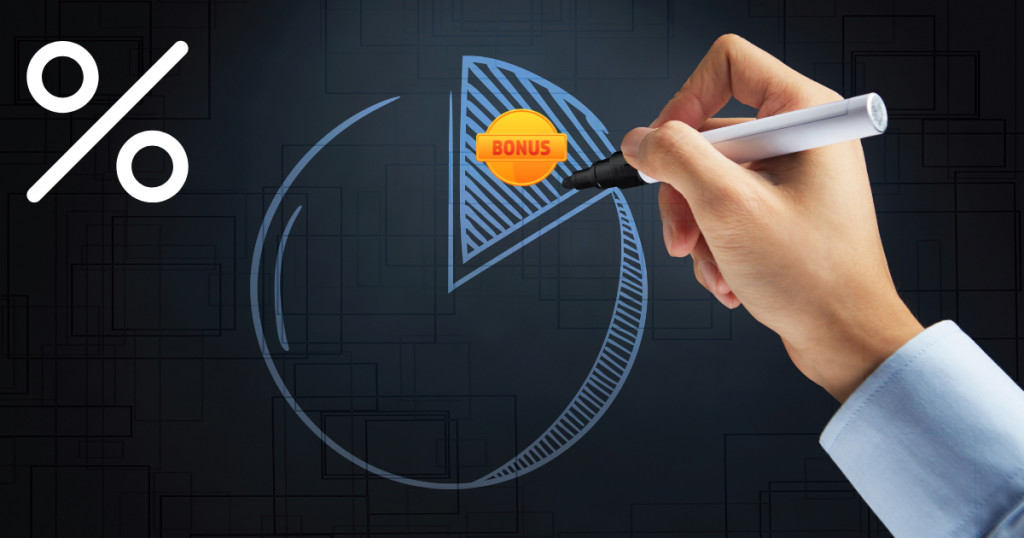 bonus percentuale sul deposito