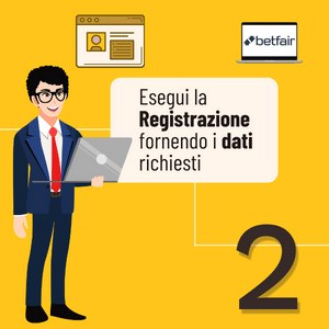 step 2 Compila il modulo di registrazione